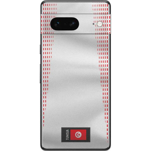 Tunisia Soccer Flag Pixel Skins